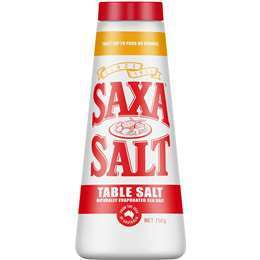 Saxa Salt Table Salt 750g