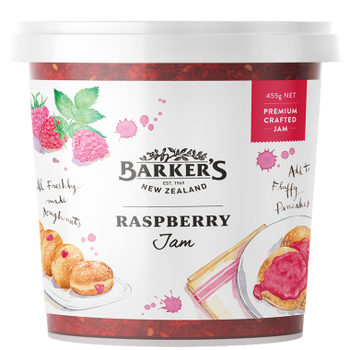 Barkers Raspberry Jam 455g