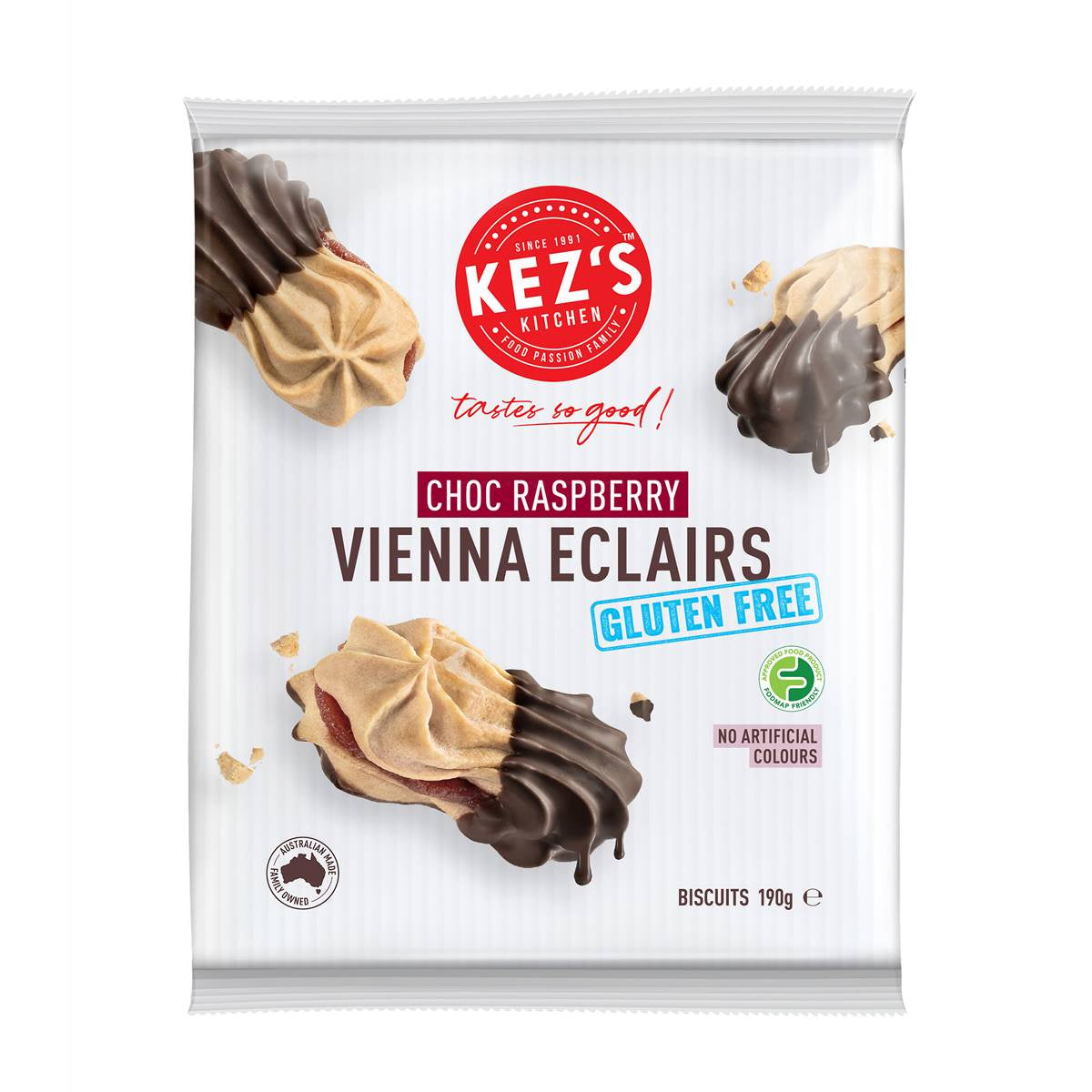 Kez's Kitchen Gluten Free Vienna Eclair