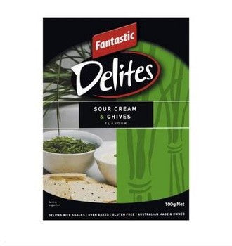 Fantastic Delites Sour Cream & Chives 100g