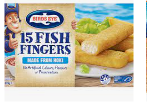 Birds Eye Fish Fingers 375g 15pk