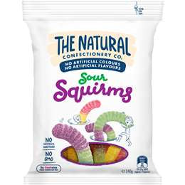 The Natural Confectionery Co. Sour Squirms 220g