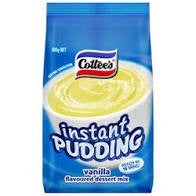 Cottee's Instant Pudding Vanilla Dessert Mix 100g