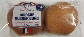 Bakery DuJour Brioche Burger Buns 4pk