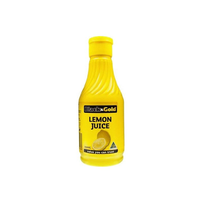 Black & Gold Lemon Juice 250ml