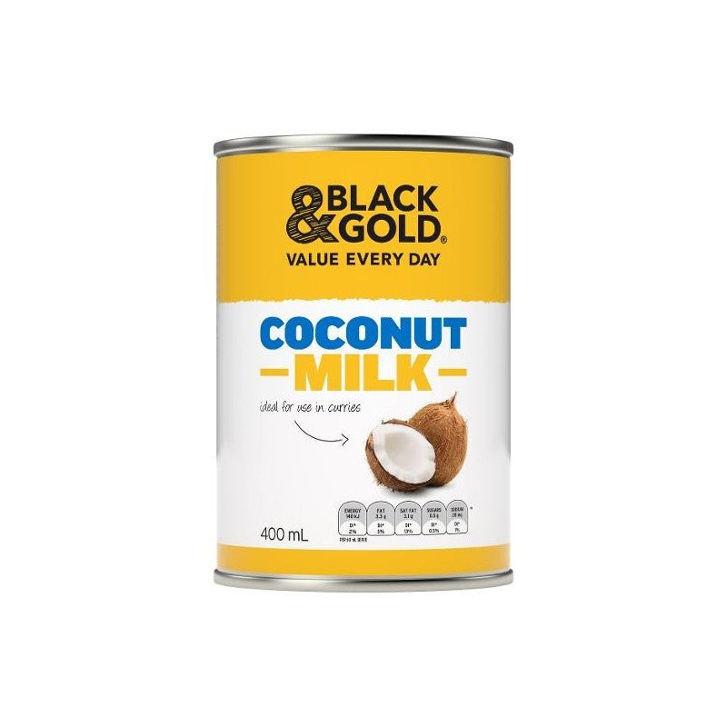 Black & Gold Coconut Milk 400ml