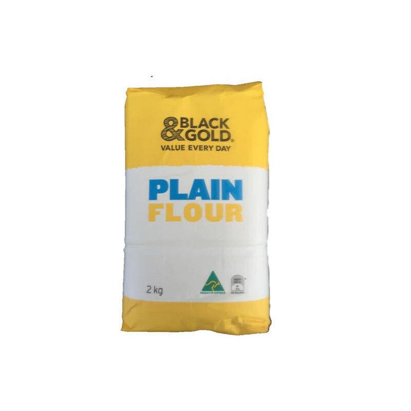 Black & Gold Plain Flour 2kg