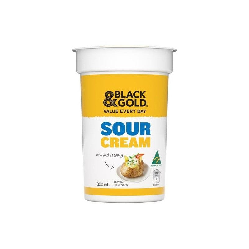 Black & Gold Sour Cream 300ml