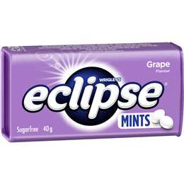 Wrigley's Eclipse Grape Mints 40g