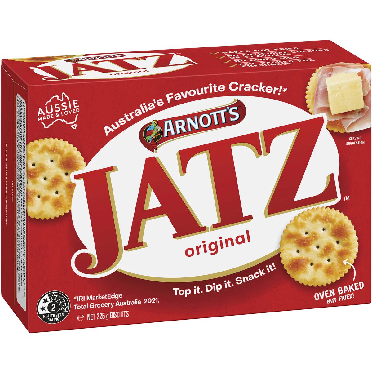 Arnott's Jatz Original 225g