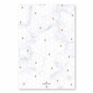 Manor Road Microfiber Tea Towel - Marbled Bee