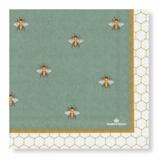 Manor Road Luncheon Napkins The Hive 20pk