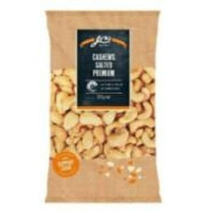 JC Nuts Salted Cashews 375g