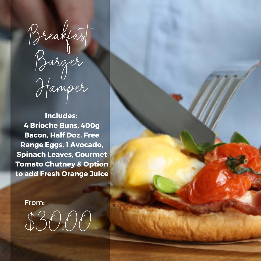 Breakfast Burger Hamper