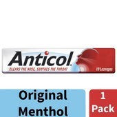 Anticol Butter Menthol Throaties 10pk