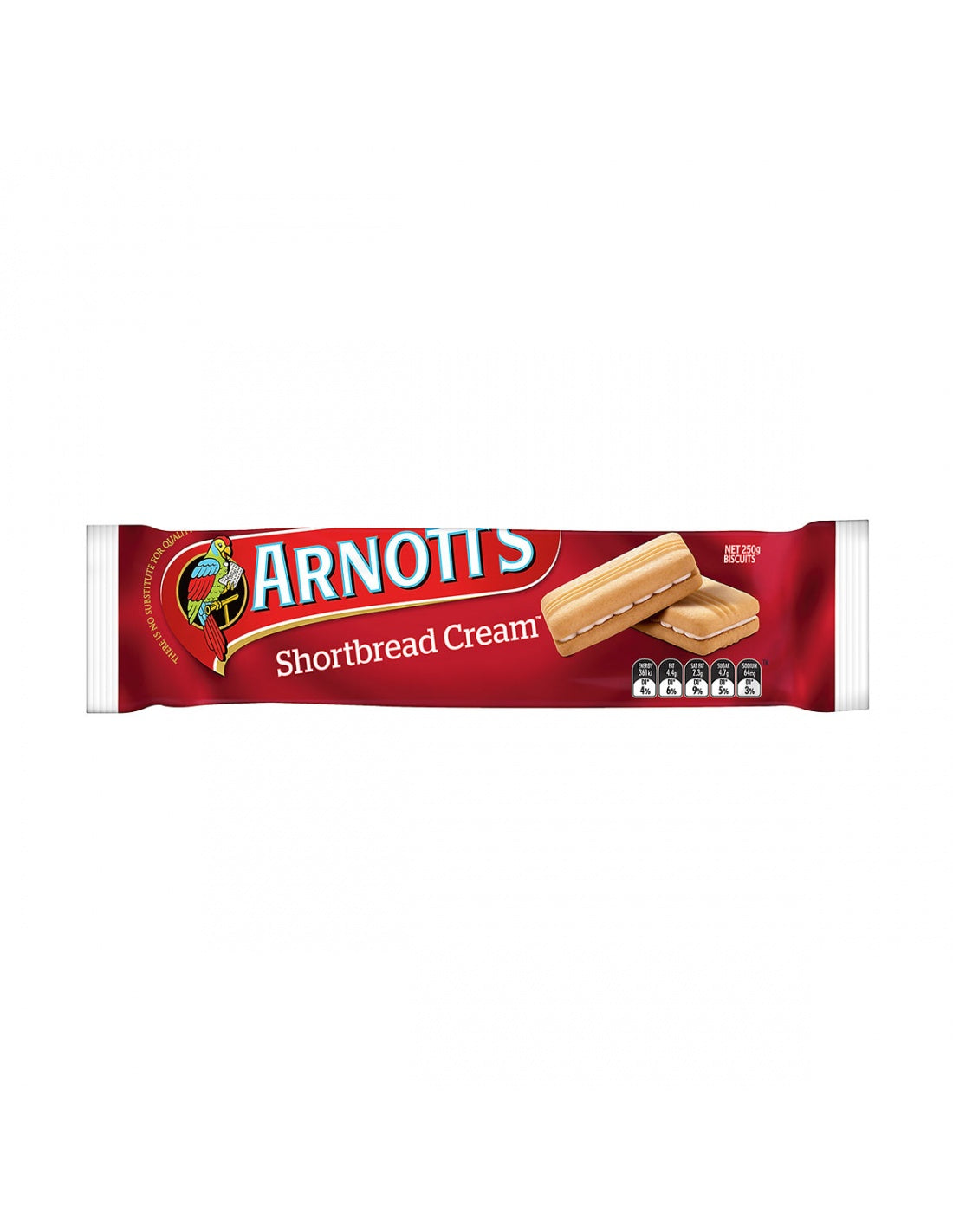 Arnott's Shortbread Cream Biscuits 250g