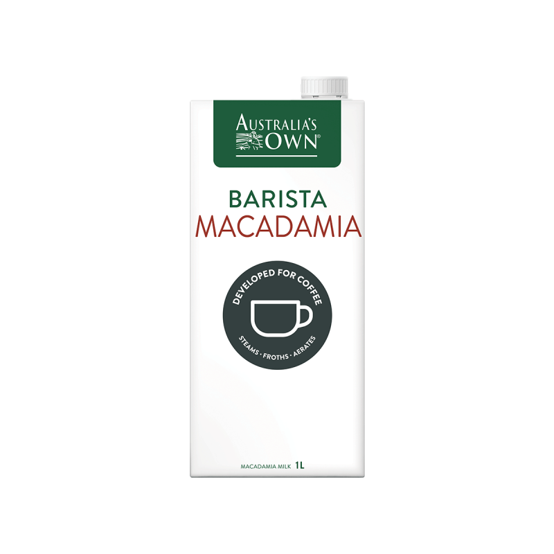 Australias Own Barista Macadamia Milk 1L