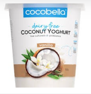 Cocobella Dairy Free Coconut Yoghurt Vanilla 500g