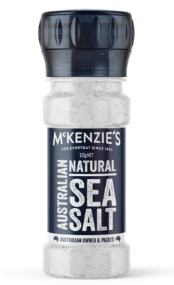 McKenzie's Natural Sea Salt Grinder 115g