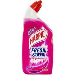 Harpic Toilet Cleaner Fresh Power Tropical Blossom 700ml