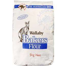 Wallaby Bakers Flour 5kg