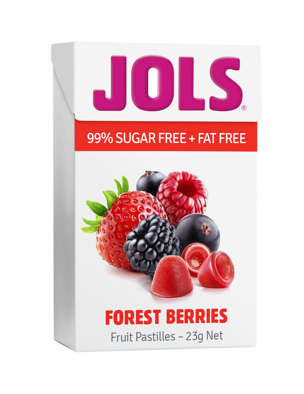 Jols Sugar Free Pastilles Forest Berries 23g