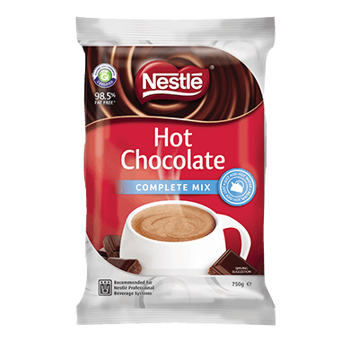 Nestle Complete Mix Hot Chocolate Soft Pack 750g