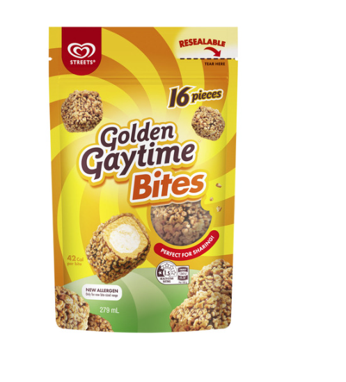 Streets Golden Gaytime Bites |279ml