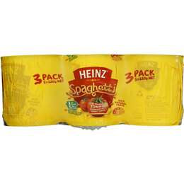 Heinz Spaghetti In Tomato Sauce 220g x 3pk