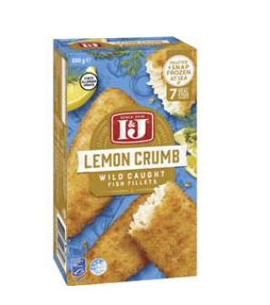 I&J Lemon Crumb Fish 425g