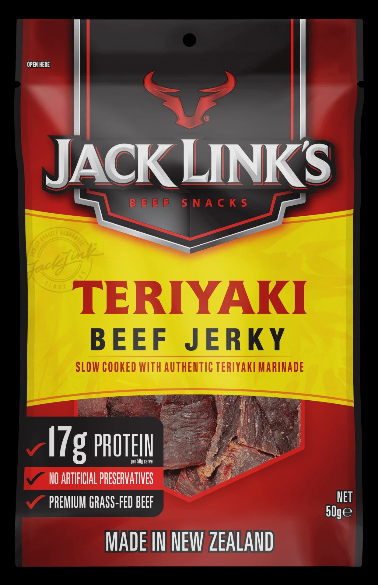 Jack Links Beef Jerky Teriyaki 50g