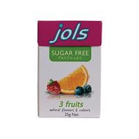 Jols Sugarfree 3 Fruits Refreshing Pastilles | 25g