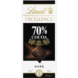 Lindt Excellence 70% Cocoa 100g