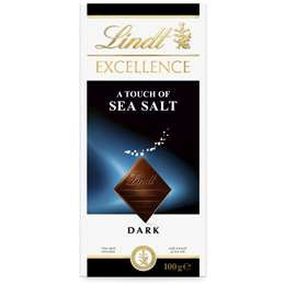 Lindt Excellence Sea Salt 100g