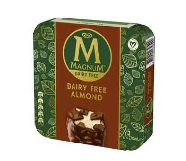 Streets Magnum DAIRY FREE Almond 270ml 3pk