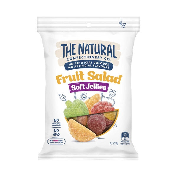 The Natural Confectionery Co. Fruit Salad Soft Jellies 220g