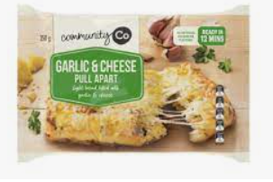 Community Co Garlic & Cheese Pull Apart 350g