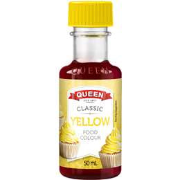 Queen Food Colour Yellow 50ml