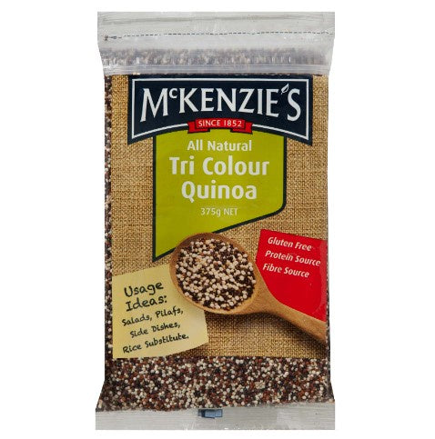 Mckenzies Tri Colour Quinoa 375g