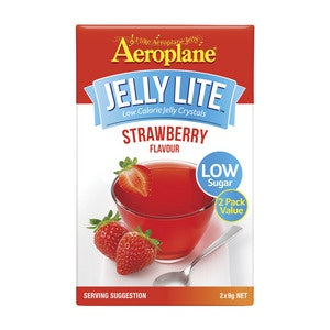 Aeroplane Lite Strawberry Jelly Crystals 2pk