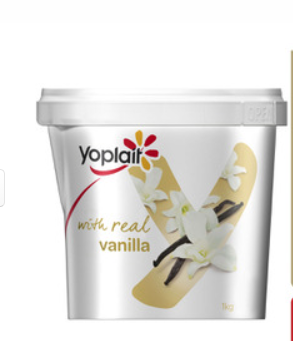 Yoplait Vanilla Yoghurt 1kg